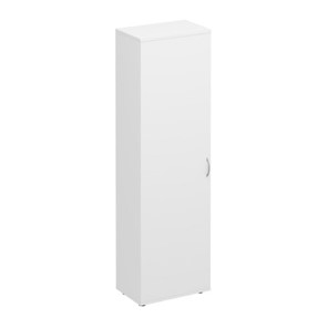 Шкаф для одежды Комфорт, белый премиум (60х38х200) К 517 в Кушве