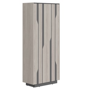 Шкаф для одежды LINE Дуб-серый-антрацит СФ-574401 (900х430х2100) в Кушве