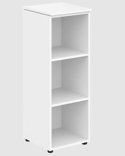 Шкаф колонна MORRIS Дуб Базель/Белый MMC 42 (429х423х1188) в Ревде - изображение 3