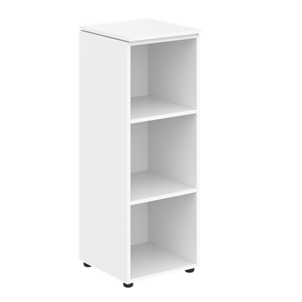 Шкаф средний MORRIS Дуб Базель/Белый MMC 42 (429х423х1188) в Первоуральске - изображение