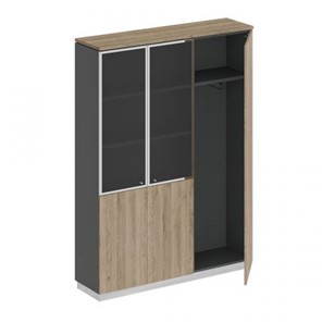 Шкаф комбинированный гардероб Speech Cube (150.2x40x203.4) СИ 310 ДС АР ДС/ХР в Ревде
