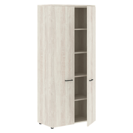 Шкаф с глухими высокими дверьми и топом XTEN сосна Эдмонд  XHC 85.1 (850х410х1930) в Екатеринбурге - изображение
