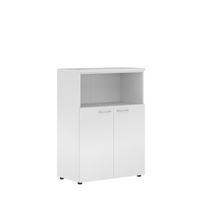 Шкаф средний XTEN Белый  XMC 85.3 (850х410х1165) в Асбесте