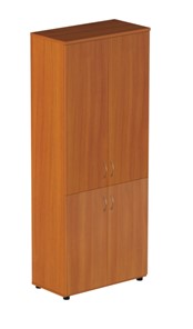 Шкаф высокий Референт Р.Ш-2Д, 4 двери, вишня в Первоуральске