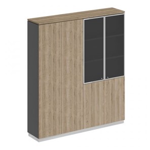 Шкаф закрытый со стеклом Speech Cube (180.2x40x203.4) СИ 314 ДС АР ДС/ХР в Ревде