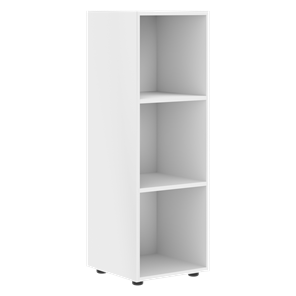 Средний шкаф колонна с левой дверью  FORTA Белый-Дуб Гамильтон  FMC 40.1 (L) (399х404х801) в Первоуральске - предосмотр 1