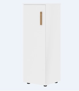 Средний шкаф колонна с глухой дверью левой FORTA Белый FMC 40.1 (L) (399х404х801) в Екатеринбурге - предосмотр