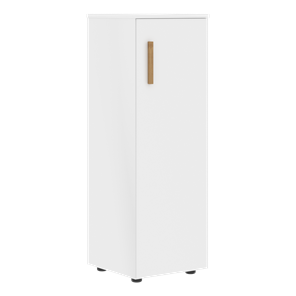 Средний шкаф колонна с правой дверью FORTA Белый FMC 40.1 (R) (399х404х801) в Новоуральске