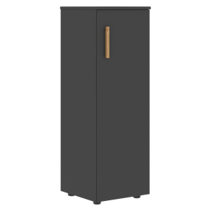 Шкаф колонна средний с правой дверью FORTA Черный Графит  FMC 40.1 (R) (399х404х801) в Екатеринбурге