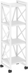 Стеллаж Loft VR.L-MST.K-4.4, Белый/Белый металл в Кушве