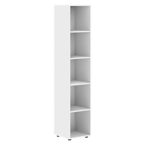 Высокий шкаф колонна FORTA Белый FHC 40 (399х404х1965) в Кушве