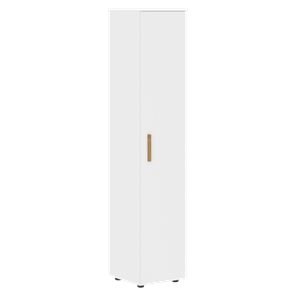 Высокий шкаф с глухой дверью колонна FORTA Белый FHC 40.1 (L/R) (399х404х1965) в Каменске-Уральском