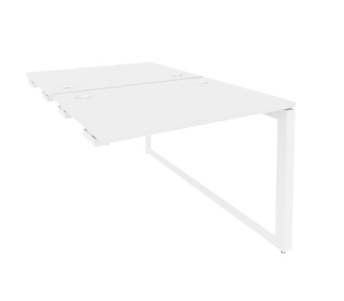 Приставной стол O.MO-D.SPR-0.8 Белый/Белый бриллиант в Ревде - изображение