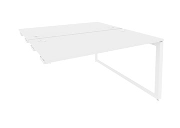 Приставной стол к тумбе O.MO-D.SPR-3.7 Белый/Белый бриллиант в Новоуральске
