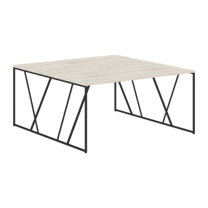 Двойной стол LOFTIS Сосна ЭдмонтLWST 1516 (1560х1606х750) в Кушве - изображение