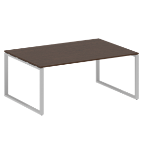 Стол для переговорки БО.ПРГ-1.5 (Серый/Венге Цаво) в Кушве