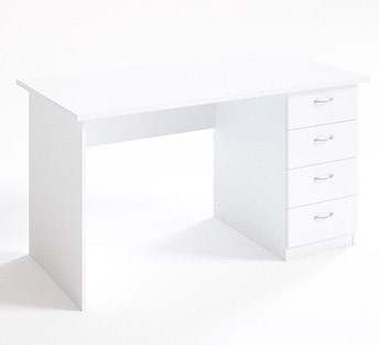 Письменный стол СТ 14.7, белый в Екатеринбурге - изображение
