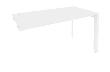 Приставной стол O.MP-SPR-3.7 Белый/Белый бриллиант в Новоуральске