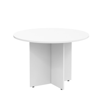 Круглый стол IMAGO ПРГ-1  1100х1100х755 Белый в Кушве - изображение