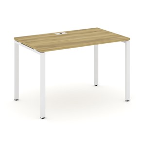 Письменный стол Concept CN.SP-002 металл Белый/Дуб Винченцо в Первоуральске