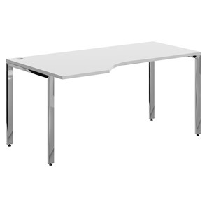 Письменный стол для персонала левый XTEN GLOSS  Белый  XGCET 169.1  (L) (1600х900х750) в Кушве