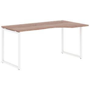 Письменный стол с боковым правым выступом XTEN-Q Дуб-сонома-белый XQCET 169 (R) (1600х900х750) в Кушве