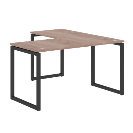 Письменный стол угловой левый XTEN-Q Дуб-сонома- антрацит XQCT 1415 (L) (1400х1500х750) в Красноуфимске - изображение