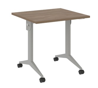 Мобильный стол X.M-1.7, Металл серый/Дуб Аризона в Кушве