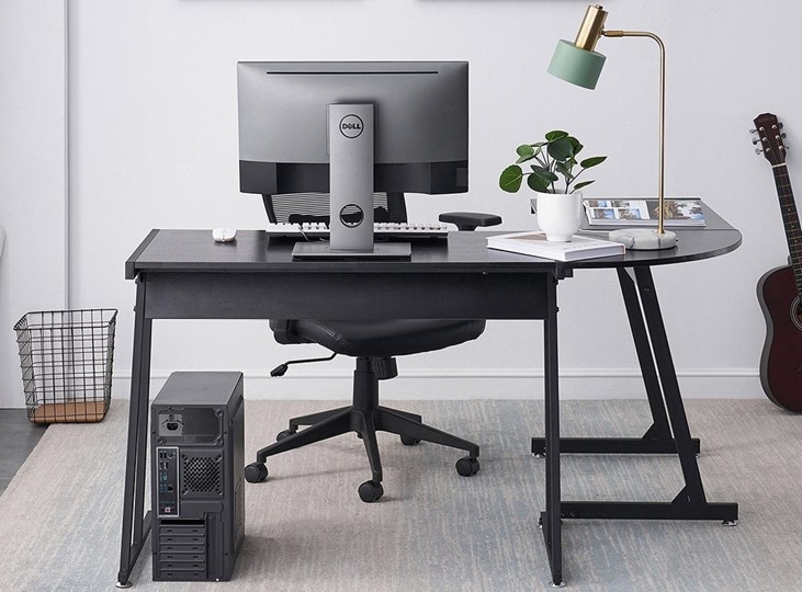 Компьютерный стол CILY черный (BLACK ME015) в Ревде - изображение 2