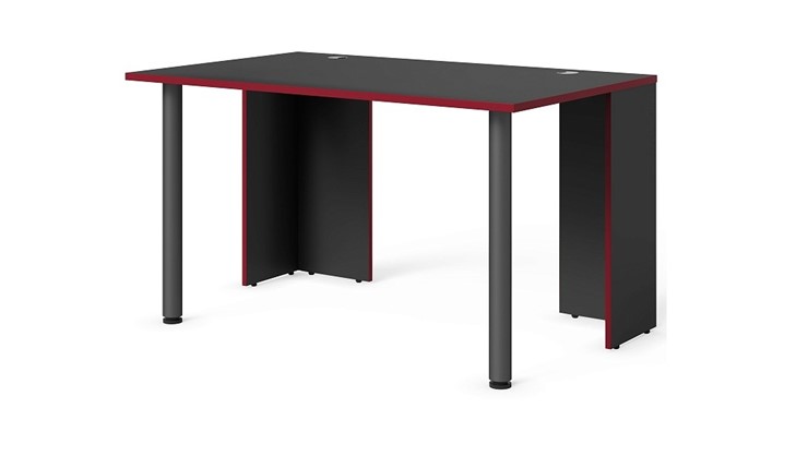 Компьютерный стол SKILLL SSTG 1385.1 , (1360x850x750), Антрацит/ Красный в Кушве - изображение 5