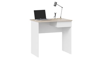 Письменный стол Diamond тип 1 (Дуб Сонома/Белый) в Кушве