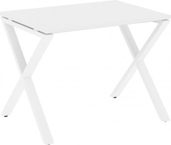 Стол письменный Loft VR.L-SRX-2.7, Белый Бриллиант/Белый металл в Кушве
