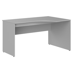 Письменный стол SIMPLE SET-1400 R правый 1400х900х760 серый в Кушве