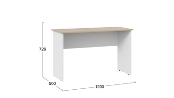 Офисный стол Тип 14, 1200 (Дуб Сонома/Белый Ясень) в Ревде - предосмотр 2