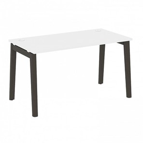 Стол для офиса Onix Wood OW.SP-3.8, Белый Бриллиант/Дуб темный в Ревде