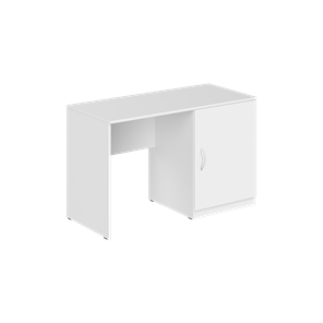 Стол с тумбой под холодильник KANN KTFD 1255 R Правый 1200х550х750 мм. Белый в Екатеринбурге
