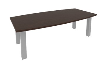 Конференц-стол KPRG-2 Серый/Венге в Кушве
