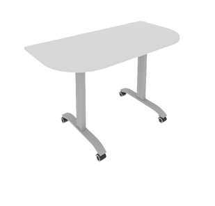Cкладной стол мобильный СМ-5.1, Серый в Кушве