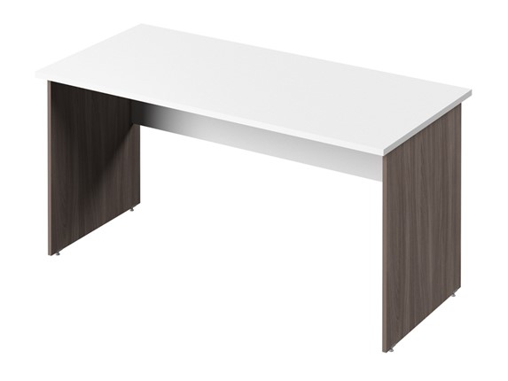 Письменный стол С-12, цвет Белый/Джара Госфорт в Ревде - изображение