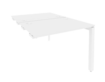 Приставной стол к тумбе O.MP-D.SPR-1.7 Белый/Белый бриллиант в Красноуфимске