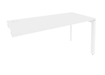 Стол-приставка к тумбе O.MP-SPR-4.7 Белый/Белый бриллиант в Первоуральске