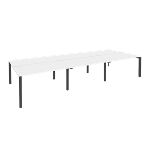 Письменный стол O.MP-D.RS-6.3.8 (Антрацит/Белый бриллиант) в Кушве
