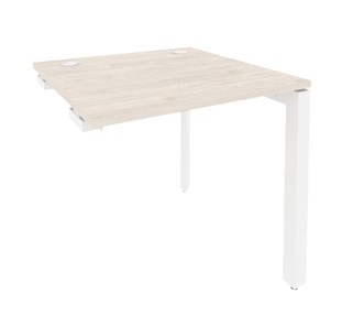 Приставной стол O.MP-SPR-0.8 Белый/Денвер светлый в Ревде
