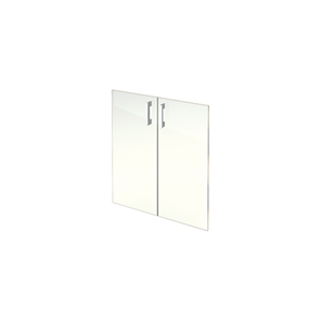 Комплект стеклянных дверей Арго А-стл302 прозр в Ирбите