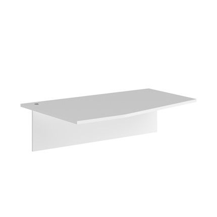 Приставка к столу левая XTEN Белый  XCT 149-1 (L) (1400х900х25) в Ревде - изображение