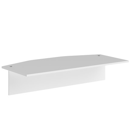 Приставка к столу полукрулая XTEN Белый  XET 189-1 (1800х914х25) в Ревде - изображение