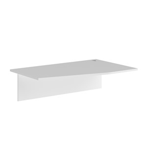 Дополнительный стол правая XTEN Белый  XCT 149-1(R) (1400х900х25) в Асбесте