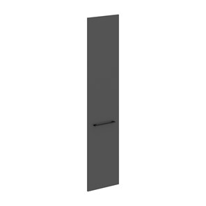 Дверь для шкафа высокая MORRIS TREND Антрацит/Кария Пальмира MHD 42-1 (422х1900х18) в Новоуральске