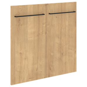 Дверь двойная низкая LOFTIS Дуб Бофорд LLD 40-2 (790х18х734) в Кушве