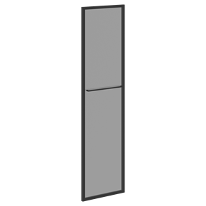 Дверь стеклянная в рамке левая LOFTIS Дуб Бофорд LMRG 40 L (790х20х1470) в Первоуральске